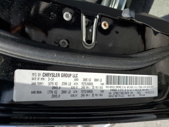 2010 Dodge 1500 SLT с VIN 1D7RB1CT3AS176470, выставлен на аукционе Copart как лот 62214215 с пробегом 114 000 миль миль и Чистый • Clean title. История ставок и продаж доступна на DreamBid. Изображение 12.