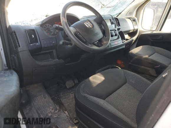 2019 Ram ProMaster Cargo with VIN 3C6TRVNGXKE555769, listed as a Copart auction lot 46925365 with 65,051 mi miles and Clean Title. Bid and sale history available at DreamBid. Image 8.