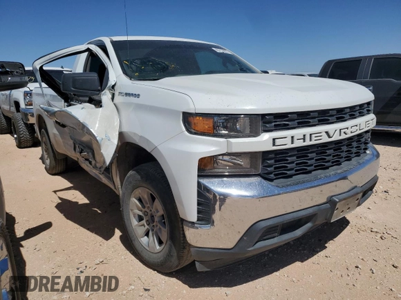 2021 Chevrolet Silverado 1500 Work Truck with VIN 3GCNWAEF6MG335630, listed as a Copart auction lot 49798955 with 88,688 mi miles and Salvage Title. Bid and sale history available at carsss.com. Image 4.