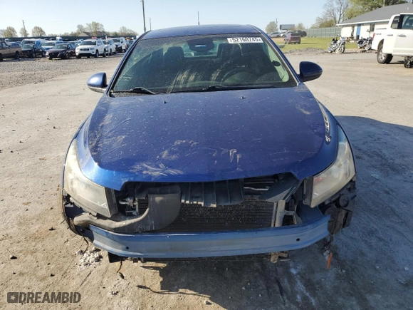 2012 Chevrolet Cruze LTZ with VIN 1G1PH5SC5C7207452, listed as a Copart auction lot 52160745 with 128,185 mi miles and Salvage Title. Bid and sale history available at carsss.com. Image 5.