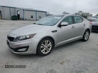 2013 Kia Optima EX z VIN 5XXGN4A76DG124488, wystawiony jako Copart lot #59487325 z przebiegiem 161 440 mil mil oraz Szkoda całkowita • Salvage title. Historia ofert i sprzedaży dostępna na DreamBid. Obrazek 1.