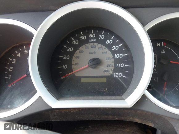 2007 Toyota Tacoma PreRunner with VIN 5TETU62N67Z339630, listed as a IAAI auction lot 41679356 with 1 mi miles. Bid and sale history available at carsss.com. Image 7.