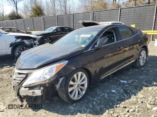 2016 Hyundai Azera Limited with VIN KMHFH4JG5GA569254, listed as a Copart auction lot 47073805 with 166,862 mi miles and Salvage Title. Bid and sale history available at carsss.com. Image 1.