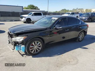 2014 Infiniti Q50 Sport with VIN JN1BV7ARXEM684722, listed as a Copart auction lot 49739715 with 103,094 mi miles and Clean Title. Bid and sale history available at carsss.com. Image 1.