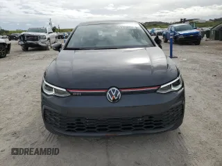 2023 Volkswagen Golf GTI 40th Anniversary Edition with VIN WVW9A7CDXPW195320, listed as a Copart auction lot 81846803 with 1,270 mi miles. Bid and sale history available at carsss.com. Image 5.