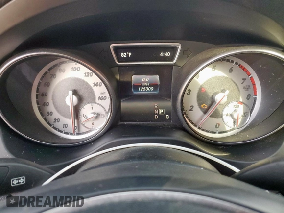 2016 Mercedes-Benz CLA 250 with VIN WDDSJ4GB8GN390045, listed as a Copart auction lot 63255185 with 125,300 mi miles and Clean title. Bid and sale history available at DreamBid. Image 9.