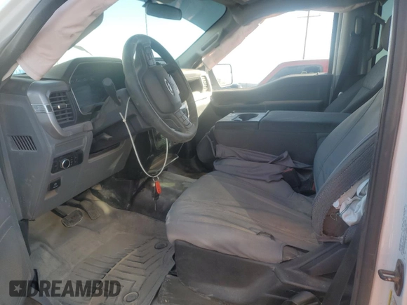 2023 Ford F-150 XL with VIN 1FTFW1E53PKF03975, listed as a Copart auction lot 88258705 with 41,313 mi miles and Salvage Title. Bid and sale history available at carsss.com. Image 7.