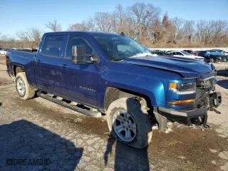 2017 Chevrolet Silverado 1500 LT with VIN 3GCUKREC5HG216579, listed as a Copart auction lot 45313165 with 99,833 mi miles and Salvage Title. Bid and sale history available at carsss.com. Image 4.