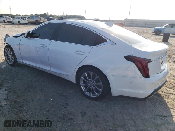 2021 Cadillac CT5 Premium Luxury с VIN 1G6DN5RK5M0145306, выставлен на аукционе Copart как лот 61856355 с пробегом 61 007 миль миль и Списание • Salvage title. История ставок и продаж доступна на DreamBid. Изображение 2.