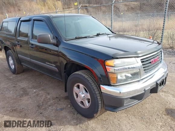 2004 GMC Canyon 1SB SLE Z85 with VIN 1GTDT136248183245, listed as a IAAI auction lot 41824467 with 196,418 mi miles. Bid and sale history available at carsss.com. Image 1.