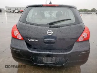 2009 Nissan Versa S with VIN 3N1BC13E99L484430, listed as a Copart auction lot 54484725 with 86,619 mi miles and Salvage Title. Bid and sale history available at DreamBid. Image 6.