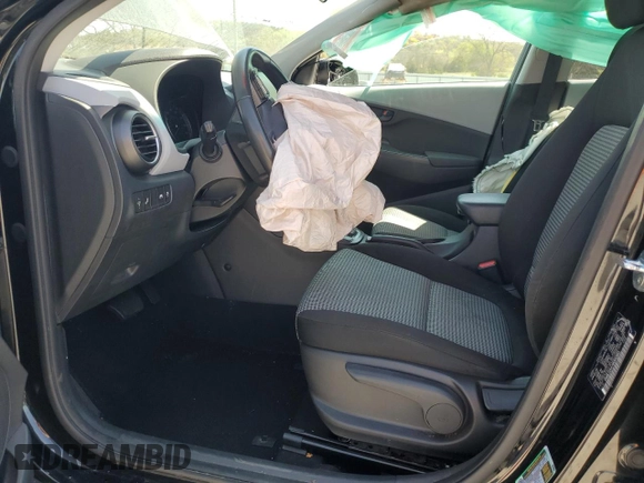 2021 Hyundai Kona SEL with VIN KM8K22AA7MU602863, listed as a Copart auction lot 52329685 with 83,551 mi miles and Salvage Title. Bid and sale history available at carsss.com. Image 7.