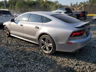 2017 Audi S7 Prestige with VIN WAU2FAFC8HN064734, listed as a Copart auction lot 68976884 with 77,018 mi miles and Salvage Title. Bid and sale history available at carsss.com. Image 2.