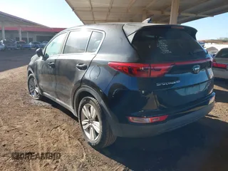 2018 Kia Sportage LX with VIN KNDPM3AC9J7430373, listed as a IAAI auction lot 41265761 with 132,604 mi miles and . Bid and sale history available at carsss.com. Image 3.