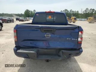 2022 Nissan Frontier S with VIN 1N6ED1EK2NN605154, listed as a Copart auction lot 57241055 with 33,989 mi miles and Salvage title. Bid and sale history available at DreamBid. Image 6.