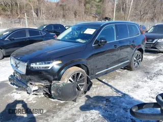 2024 Volvo XC90 Plus Bright Theme with VIN YV4062PE9R1172236, listed as a IAAI auction lot 41246801 with 9,673 mi miles. Bid and sale history available at carsss.com. Image 22.