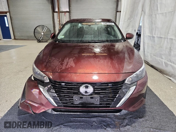 2024 Nissan Sentra SV with VIN 3N1AB8CV6RY366037, listed as a Copart auction lot 64748595 with 26,056 mi miles and Clean title. Bid and sale history available at DreamBid. Image 5.