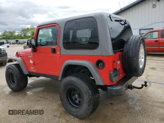 2005 Jeep Wrangler Sport z VIN 1J4FA49S75P317995, wystawiony jako Copart lot #58060055 z przebiegiem 189 332 mil mil oraz Szkoda całkowita • Salvage title. Historia ofert i sprzedaży dostępna na DreamBid. Obrazek 2.