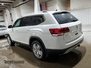 2018 Volkswagen Atlas SEL Premium z VIN 1V2NR2CA6JC577450, wystawiony jako Copart lot #64202745 z przebiegiem 50 195 mil mil oraz Szkoda całkowita • Salvage title. Historia ofert i sprzedaży dostępna na DreamBid. Obrazek 2.