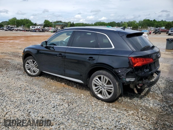 2019 Audi Q5 Premium Plus with VIN WA1BNAFYXK2046742, listed as a Copart auction lot 53631855 with 86,357 mi miles and Salvage title. Bid and sale history available at DreamBid. Image 2.