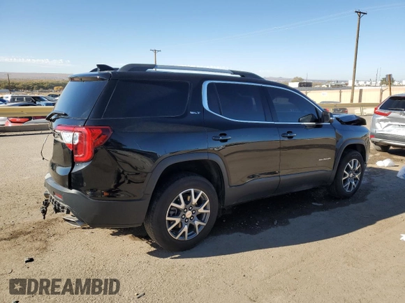 2023 GMC Acadia SLT with VIN 1GKKNMLS6PZ191836, listed as a Copart auction lot 80385554 with 23,940 mi miles and Salvage Title. Bid and sale history available at DreamBid. Image 3.
