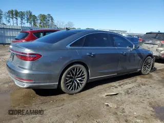 2019 Audi A8 z VIN WAU8DAF82KN007562, wystawiony jako Copart lot #42766345 z przebiegiem 92 532 mil mil oraz Szkoda całkowita • Salvage title. Historia ofert i sprzedaży dostępna na DreamBid. Obrazek 3.