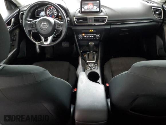 2015 Mazda 3 i Touring with VIN 3MZBM1V7XFM221083, listed as a Copart auction lot 60018775 with 150,348 mi miles and Salvage title. Bid and sale history available at DreamBid. Image 8.