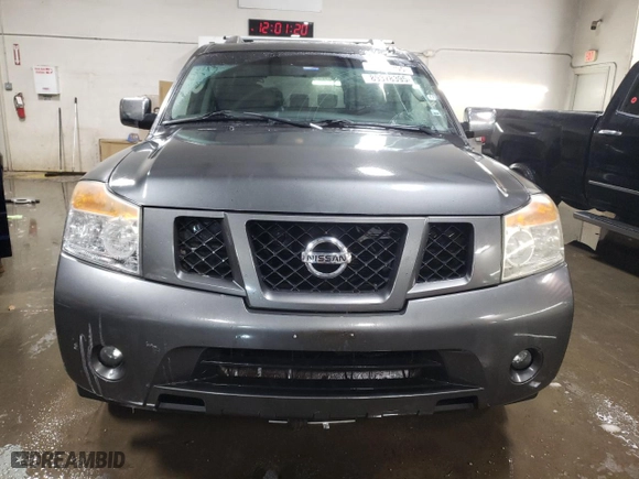 2011 Nissan Armada SV with VIN 5N1AA0ND7BN618253, listed as a Copart auction lot 89378395 with 137,492 mi miles and Salvage Title. Bid and sale history available at carsss.com. Image 5.