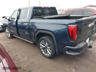 2020 GMC Sierra 1500 Denali with VIN 1GTU9FEL2LZ162726, listed as a IAAI auction lot 41442855 with 142,272 mi miles. Bid and sale history available at carsss.com. Image 3.