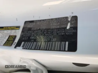 2018 Kia Cadenza Premium with VIN KNALC4J13J5105393, listed as a Copart auction lot 74038014 with 0 mi miles and Salvage Title. Bid and sale history available at carsss.com. Image 14.