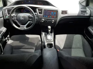 2013 Honda Civic LX with VIN 2HGFB2F55DH302308, listed as a Copart auction lot 60757165 with 70,204 mi miles and Salvage title. Bid and sale history available at DreamBid. Image 8.