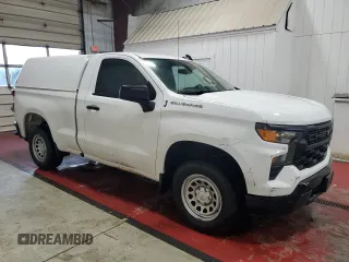 2023 Chevrolet Silverado 1500 Work Truck with VIN 3GCNAAEK0PG316409, listed as a Copart auction lot 53733375 with 112,073 mi miles and Clean Title. Bid and sale history available at carsss.com. Image 4.