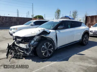 2022 Kia EV6 Wind with VIN KNDC34LA2N5056550, listed as a Copart auction lot 49640585 with 72,670 mi miles and Salvage Title. Bid and sale history available at carsss.com. Image 1.