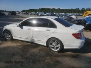 2013 Mercedes-Benz C 350 Sport with VIN WDDGF5HB2DA819212, listed as a Copart auction lot 52918595 with 108,555 mi miles and Salvage Title. Bid and sale history available at DreamBid. Image 2.