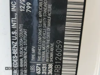 2024 Mercedes-Benz GLE 350 with VIN 4JGFB4FB1RB126059, listed as a Copart auction lot 56416905 with 56,678 mi miles and Salvage title. Bid and sale history available at DreamBid. Image 13.