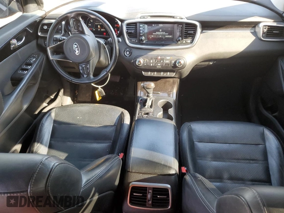 2018 Kia Sorento EX with VIN 5XYPH4A55JG396303, listed as a Copart auction lot 43771825 with 206,257 mi miles and Salvage Title. Bid and sale history available at DreamBid. Image 8.