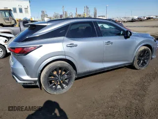 2023 Lexus RX with VIN 2T2BAMCAXPC006997, listed as a Copart auction lot 49681865 with 35,627 mi miles and Salvage Title. Bid and sale history available at carsss.com. Image 3.