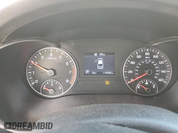 2019 Kia Optima LX z VIN 5XXGT4L35KG335470, wystawiony jako Copart lot #47495975 z przebiegiem 114 006 mil mil oraz Szkoda całkowita • Salvage title. Historia ofert i sprzedaży dostępna na DreamBid. Obrazek 9.