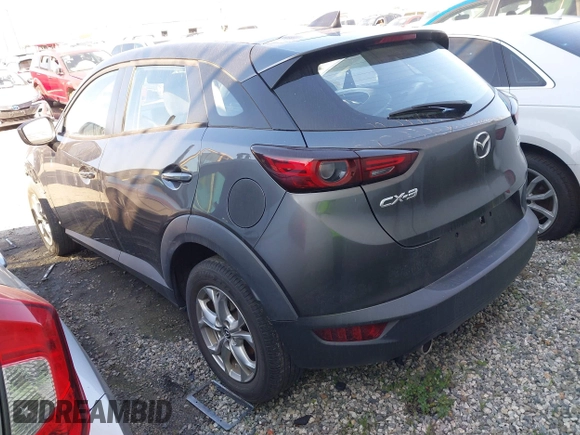 2020 Mazda CX-3 Sport with VIN JM1DKDB70L1473697, listed as a IAAI auction lot 41119459 with 48,578 mi miles. Bid and sale history available at carsss.com. Image 3.