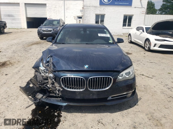 2013 BMW 7 Series 750i xDrive with VIN WBAYB6C54DD224102, listed as a Copart auction lot 60791495 with 126,218 mi miles and Clean title. Bid and sale history available at DreamBid. Image 5.