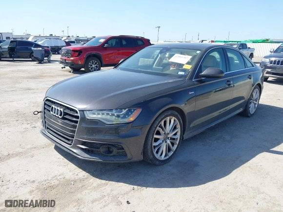 2012 Audi A6 3.0T Prestige with VIN WAUHGBFC8CN078333, listed as a IAAI auction lot 42001507 with 121,527 mi miles. Bid and sale history available at carsss.com. Image 17.