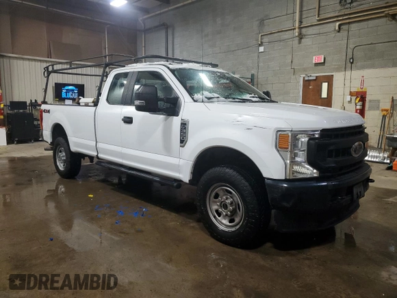 2020 Ford F-350 XL with VIN 1FT8X3B69LEC72488, listed as a Copart auction lot 44338235 with 95,767 mi miles and Clean title. Bid and sale history available at DreamBid. Image 4.