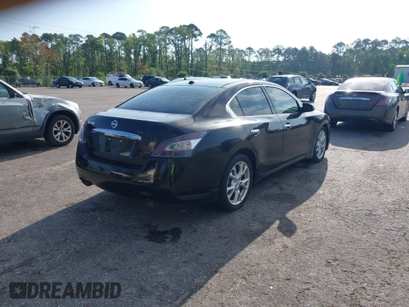 2014 Nissan Maxima S z VIN 1N4AA5AP7EC474825, wystawiony jako IAAI lot #42632041 z przebiegiem 89 627 mil mil oraz . Historia ofert i sprzedaży dostępna na DreamBid. Obrazek 4.