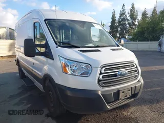 2019 Ford Transit with VIN 1FTYE2CM3KKA07286, listed as a IAAI auction lot 40514524 with 141,215 mi miles. Bid and sale history available at carsss.com. Image 1.