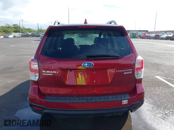 2017 Subaru Forester Premium with VIN JF2SJAEC6HG553514, listed as a IAAI auction lot 41365516 with 91,518 mi miles. Bid and sale history available at carsss.com. Image 16.