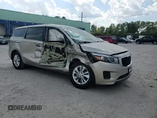 2017 Kia Sedona LX with VIN KNDMB5C17H6230575, listed as a Copart auction lot 68925784 with 113,572 mi miles and Salvage Title. Bid and sale history available at DreamBid. Image 12.