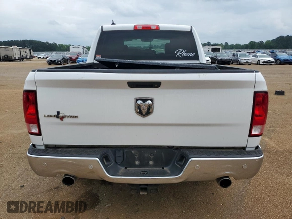 2018 Ram 1500 Lone Star Silver with VIN 1C6RR6LT5JS207907, listed as a Copart auction lot 54304815 with 144,607 mi miles and Salvage title. Bid and sale history available at DreamBid. Image 6.