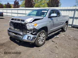 2017 Toyota Tundra Limited with VIN 5TFBY5F1XHX612188, listed as a Copart auction lot 56205145 with 58,025 mi miles and Salvage title. Bid and sale history available at DreamBid. Image 1.