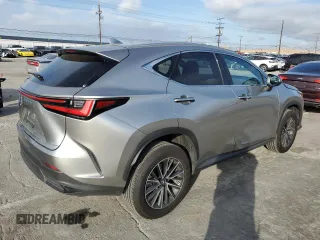 2022 Lexus NX with VIN JTJAKCEZ5N2004707, listed as a Copart auction lot 46451184 with 25,487 mi miles. Bid and sale history available at carsss.com. Image 3.