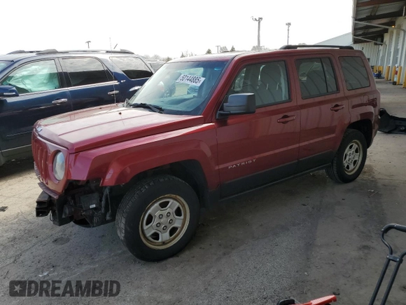 2017 Jeep Patriot 75th Anniversary with VIN 1C4NJRBB6HD145117, listed as a Copart auction lot 50144885 with 100,795 mi miles and Salvage Title. Bid and sale history available at carsss.com. Image 1.
